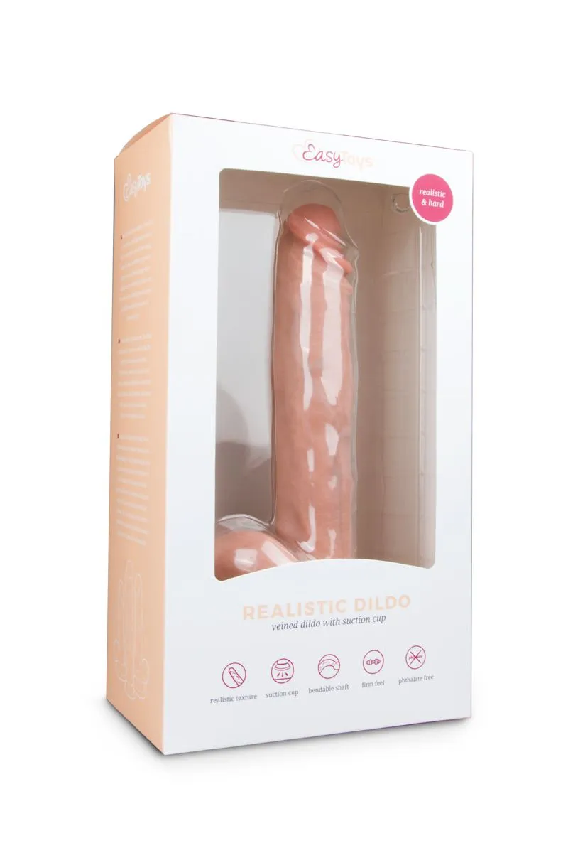Easytoys Dildo Collection - Realistic Dildo 26.5 cm Beige (1 stuk)