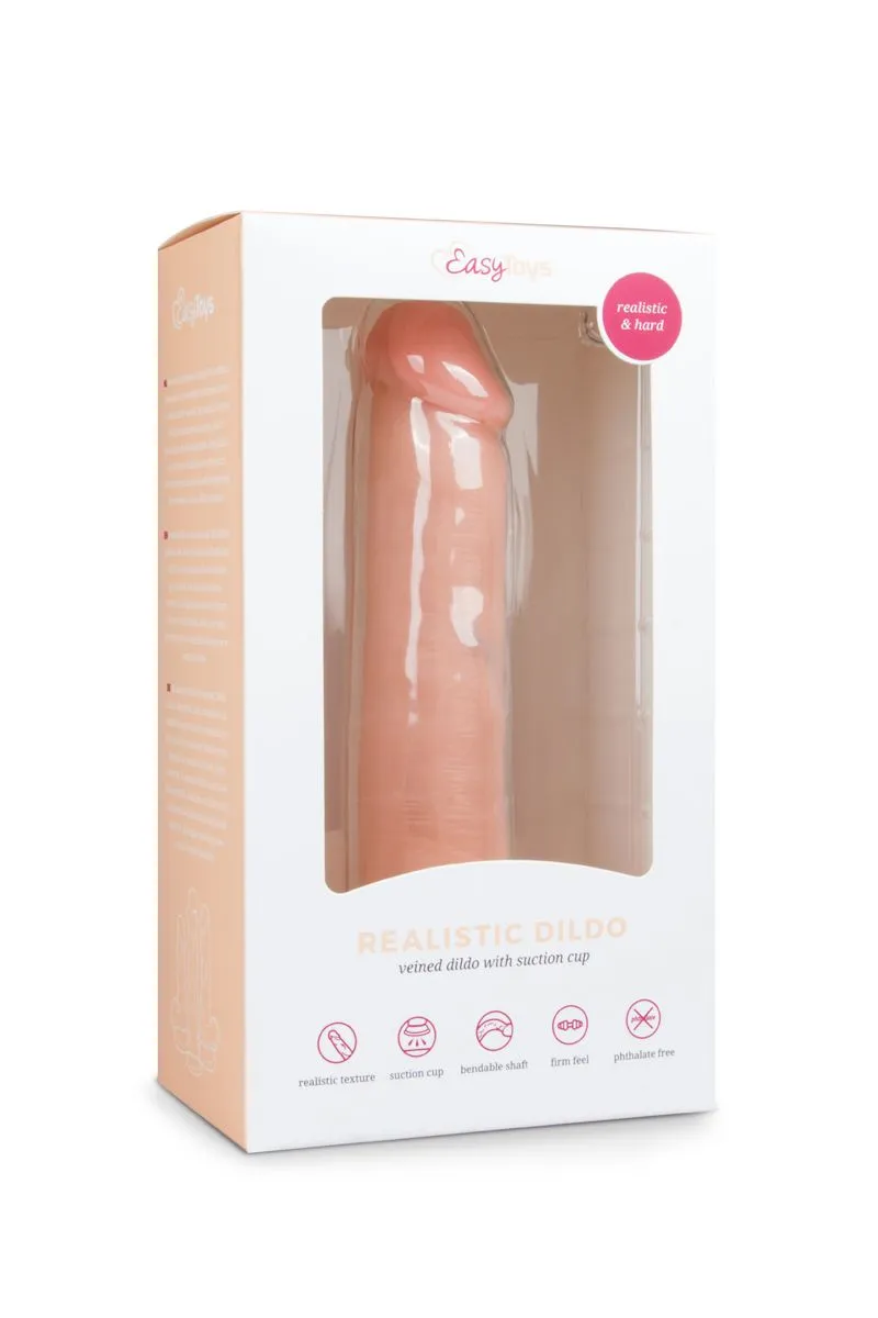 Easytoys Dildo Collection - Realistic Dildo 20.5 cm Beige (1 stuk)