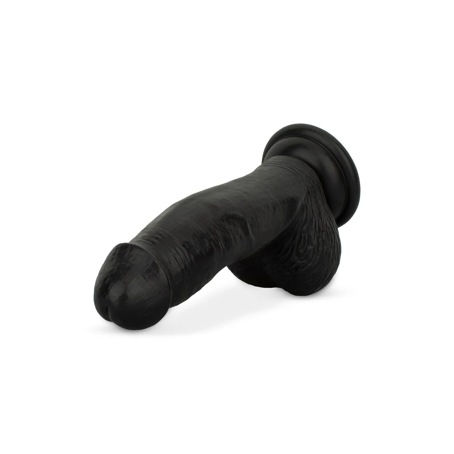 Easytoys Dildo Collection - Dildo with Balls 12 cm Zwart (1 stuk) - image 2