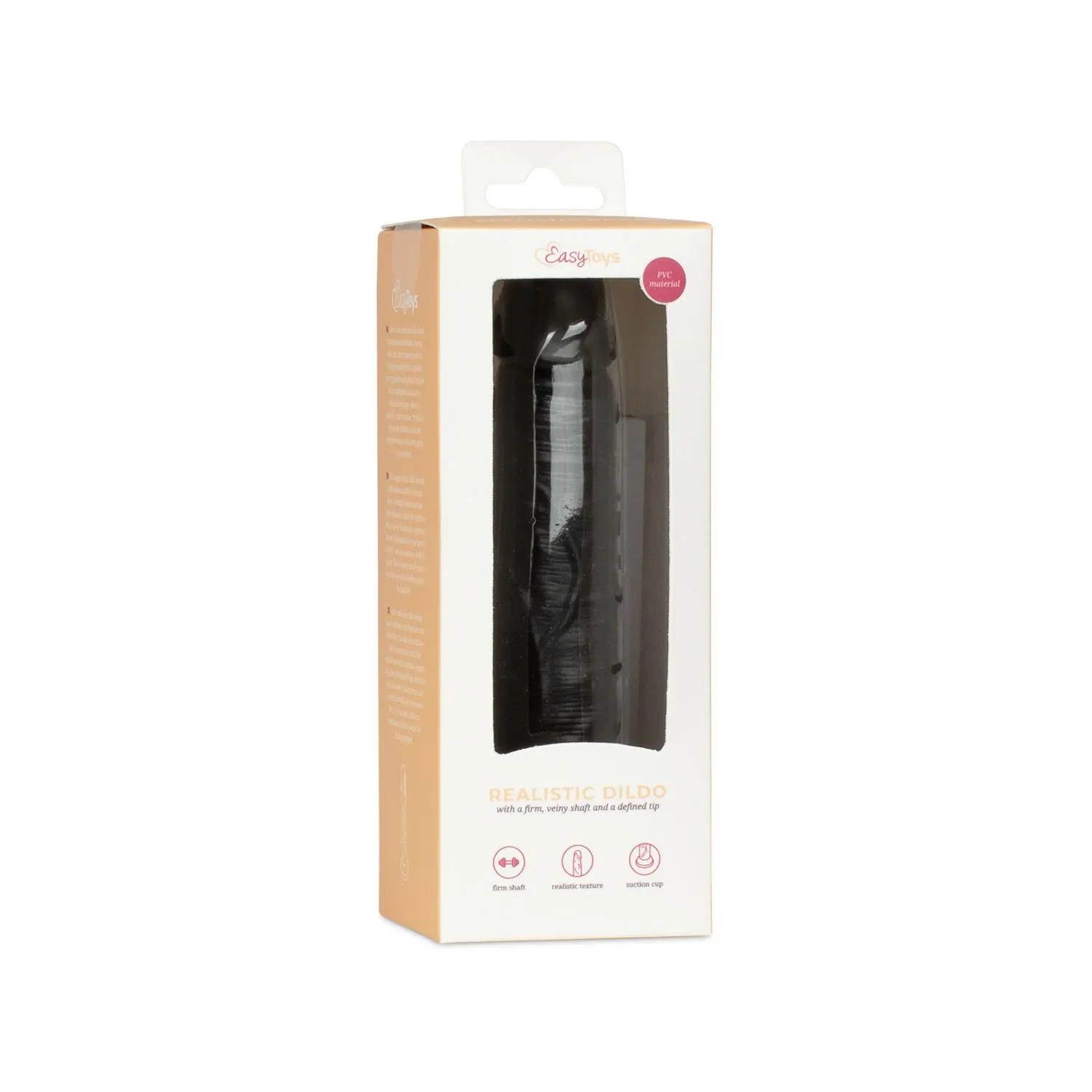 Easytoys Dildo Collection - Dildo without Balls 12 cm Zwart (1 stuk) - image 3