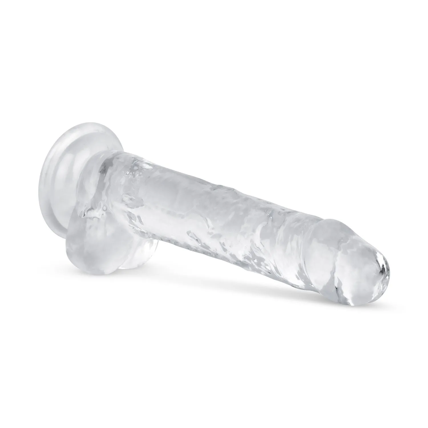 Easytoys Dildo Collection - Jelly Dildo with Balls 17 cm Transparant (1 stuk) - image 4