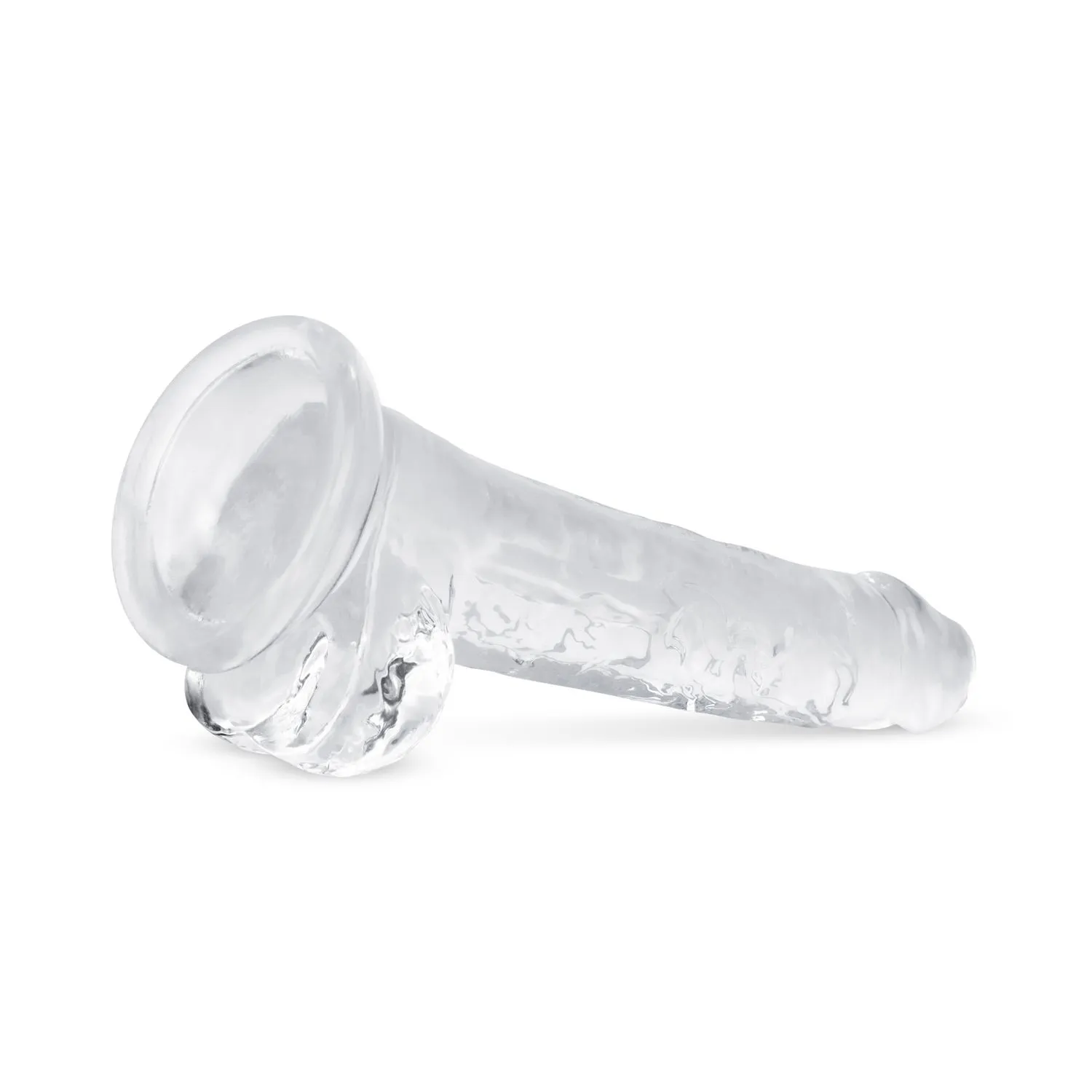 Easytoys Dildo Collection - Jelly Dildo with Balls 17 cm Transparant (1 stuk) - image 5