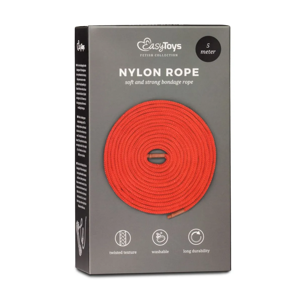 Easytoys Fetish Collection - Bondage Rope Rood (5 m)