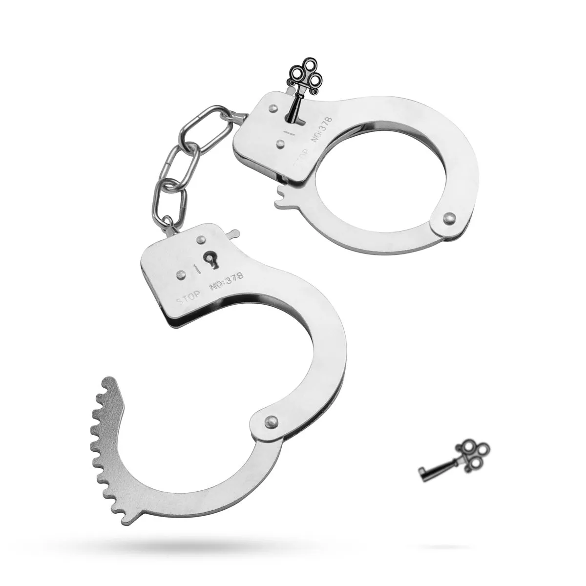 Easytoys Fetish Collection - Metal Cuffs Zilver (1 stuk)