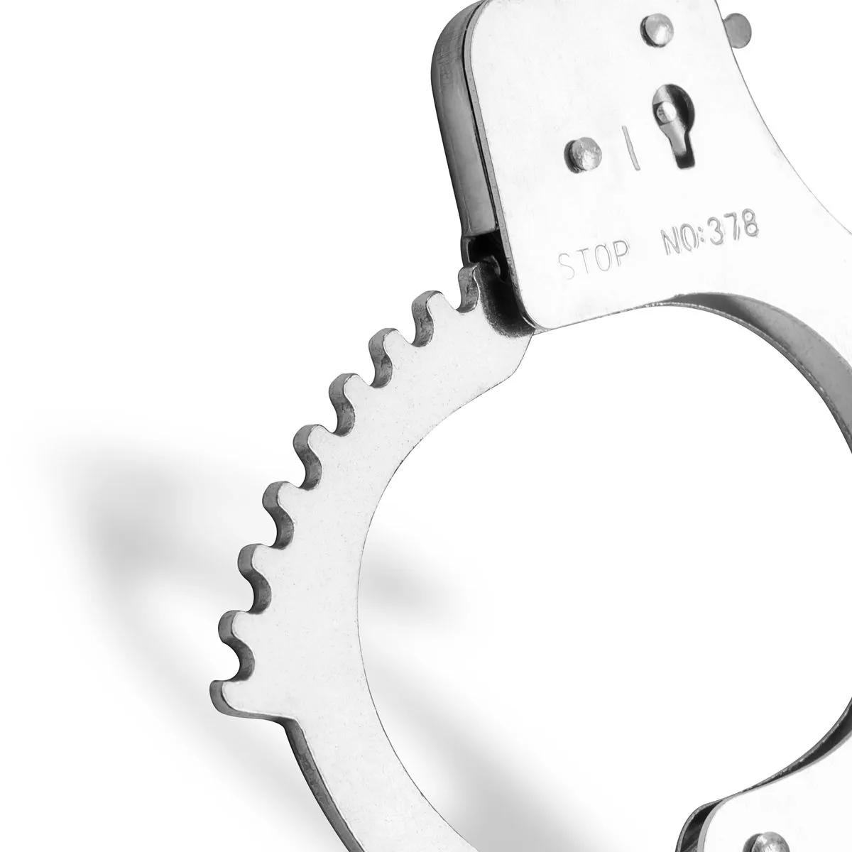Easytoys Fetish Collection - Metal Cuffs Zilver (1 stuk) - image 2