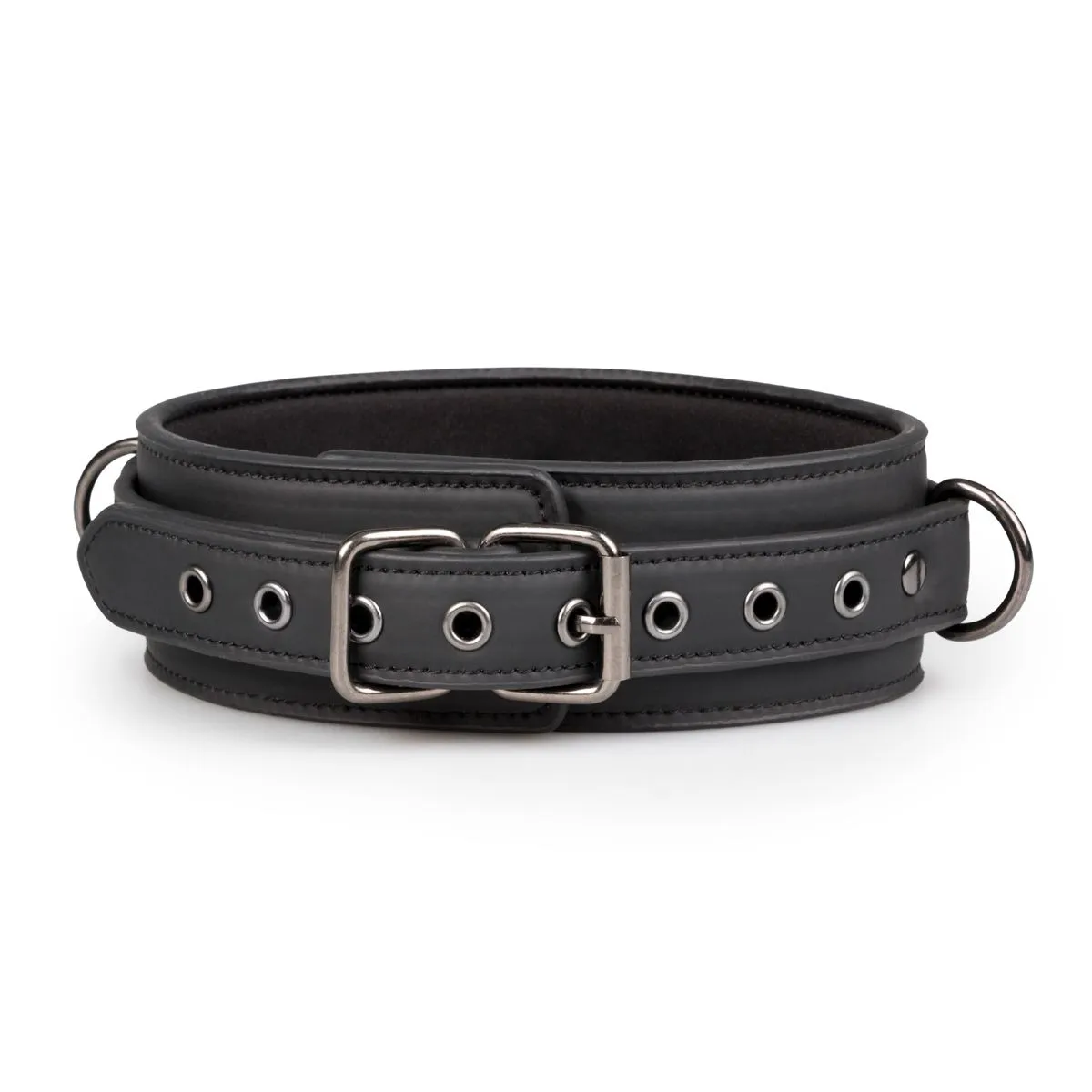 Easytoys Fetish Collection - Fetish Set with Collar, Ankle- and Wrist Cuffs Zwart (1 stuk) - image 4