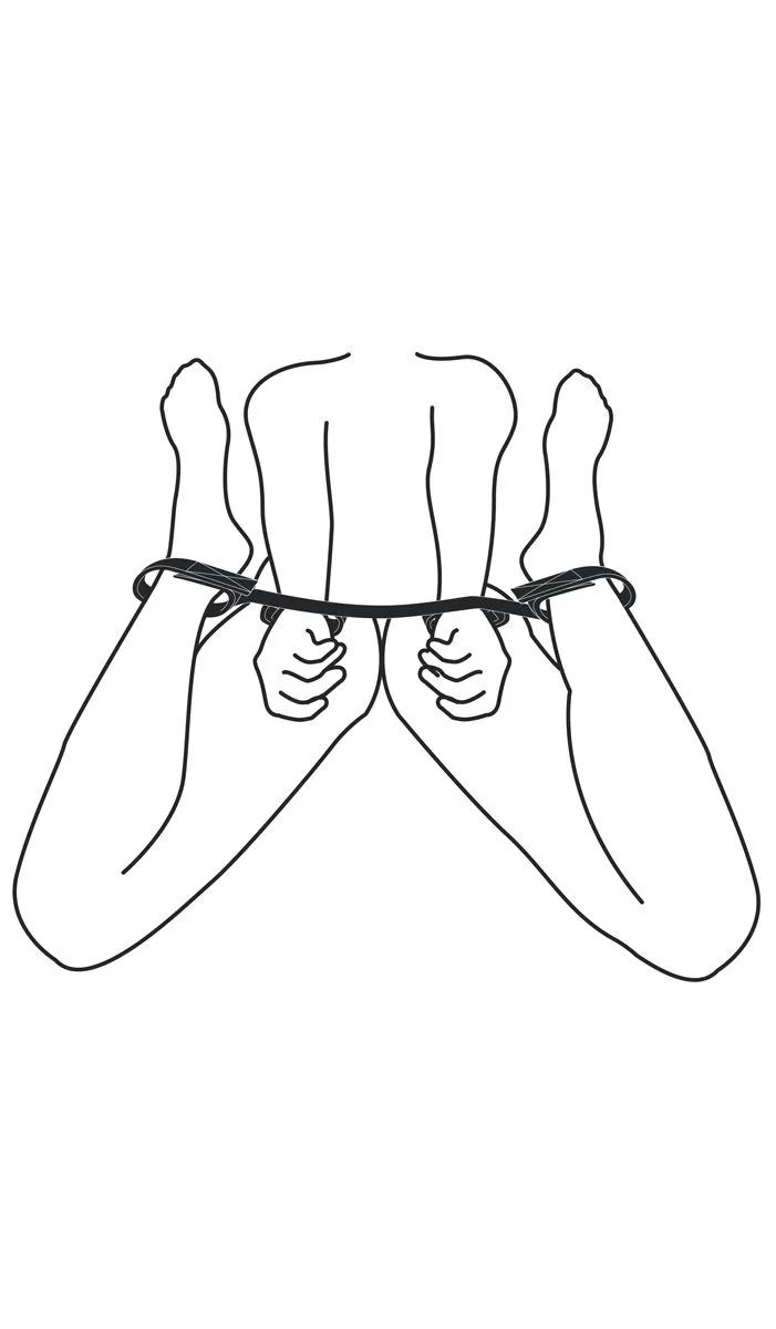 Easytoys Fetish Collection - Bondage Bar Zwart (1 stuk)
