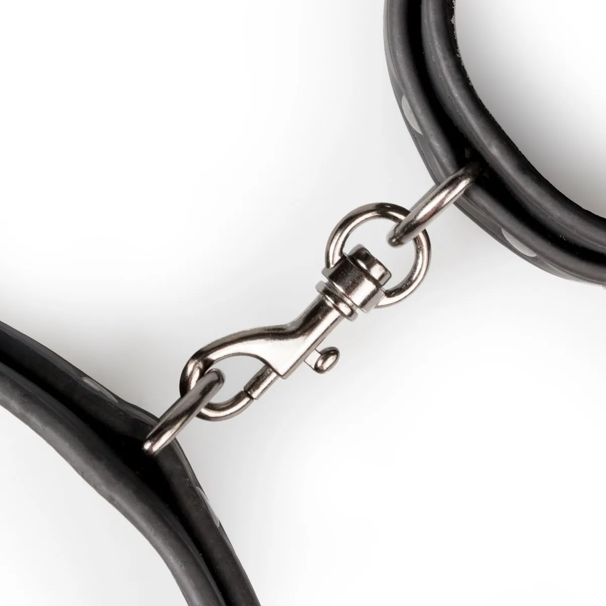 Easytoys Fetish Collection - Thigh and Wrist Cuff Set Zwart (1 stuk) - image 4