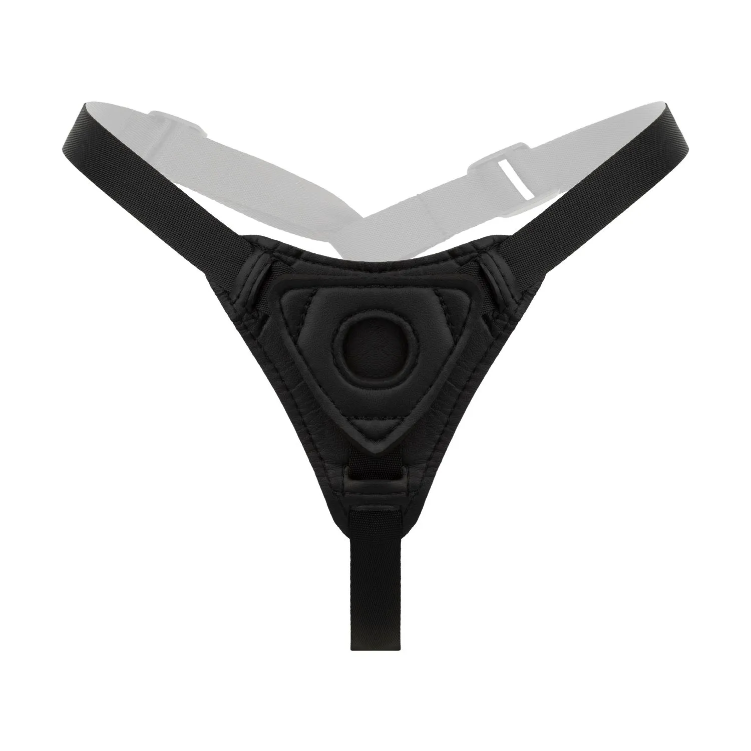 Easytoys Fetish Collection - Silicone Strap-On Smooth Zwart (1 stuk)