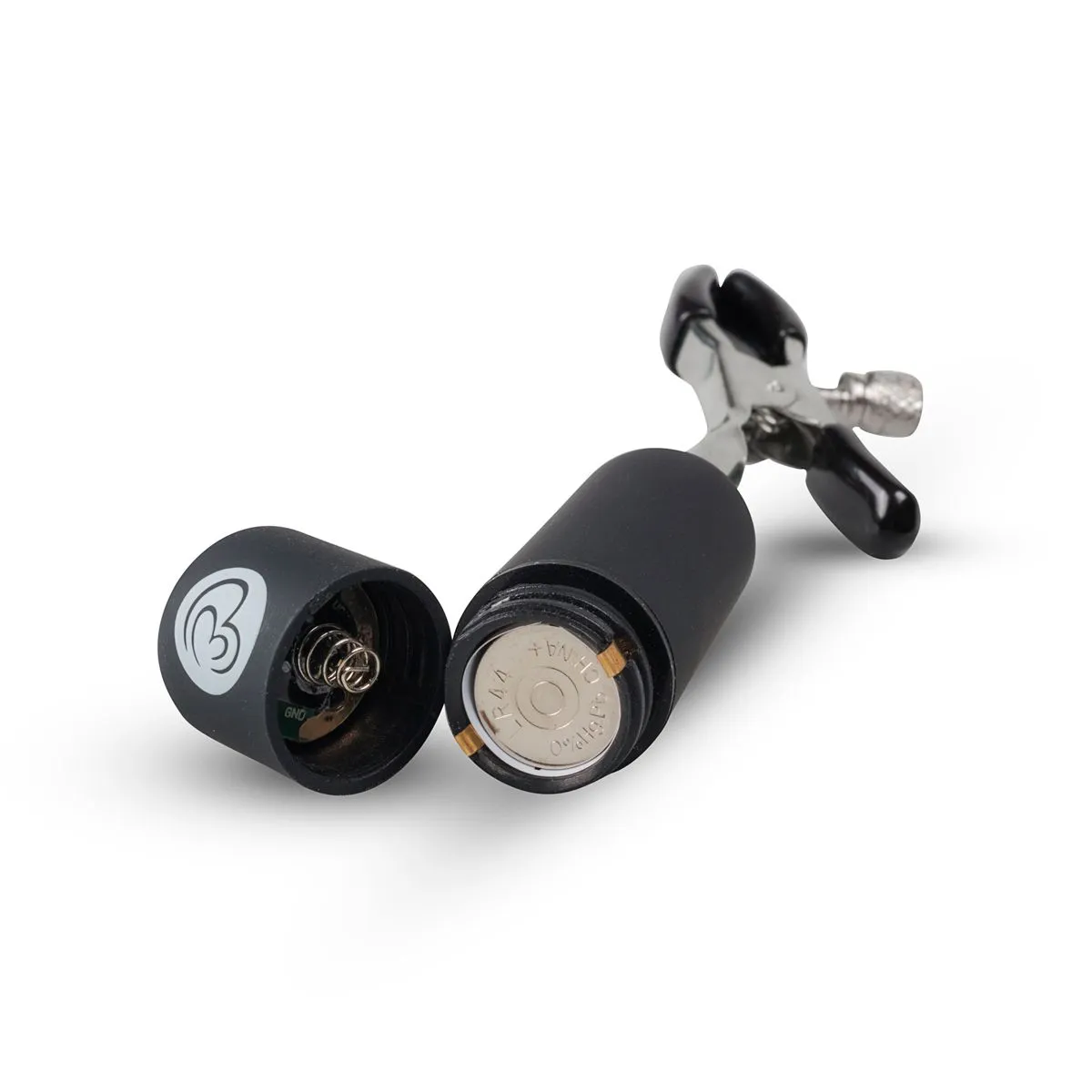 Easytoys Fetish Collection - Nipple Clamps with Vibrating Bullets Zilver (2 stuks) - image 2