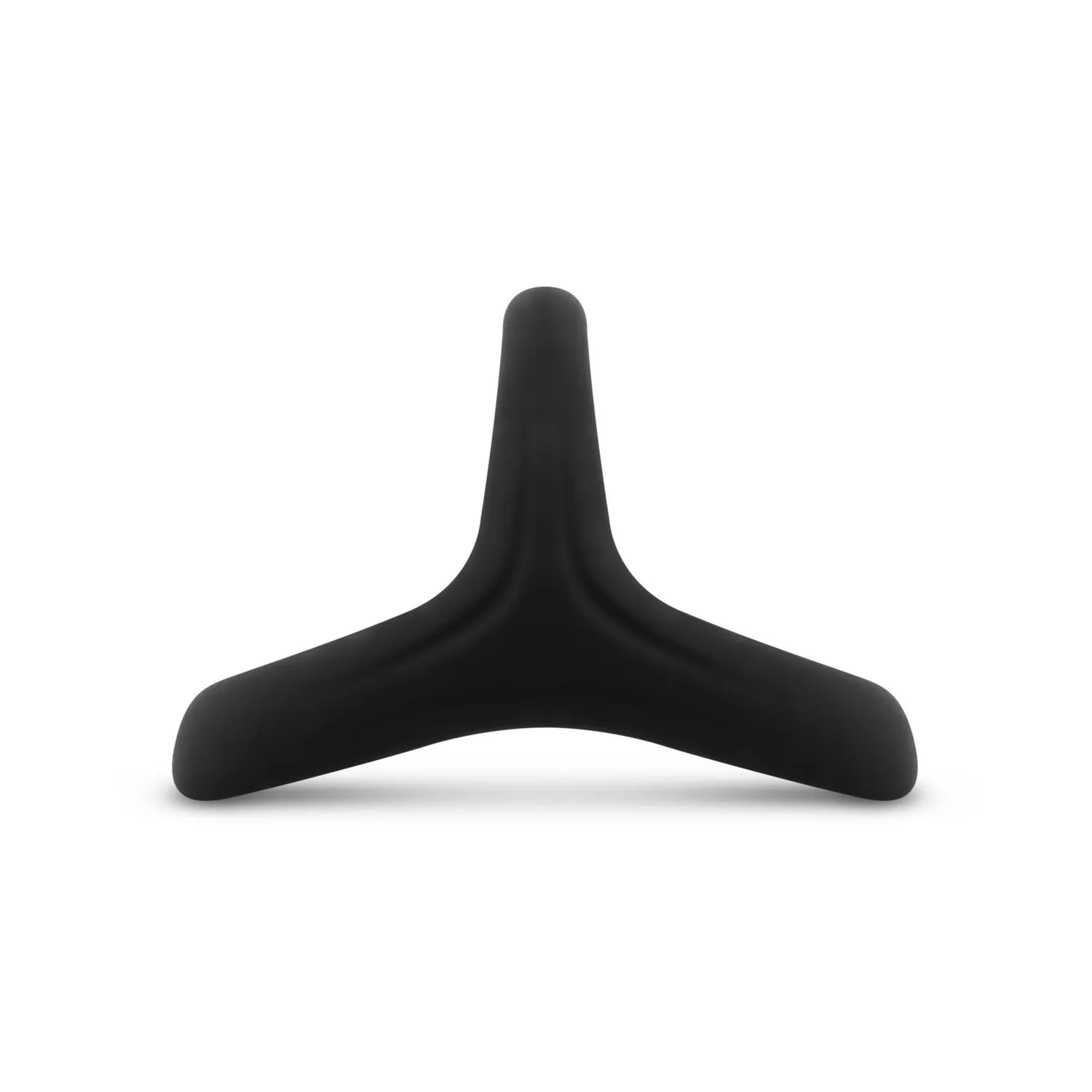 Easytoys Men Only - Flexible Silicone Cock and Ball Sack Ring Zwart (1 stuk) - image 2