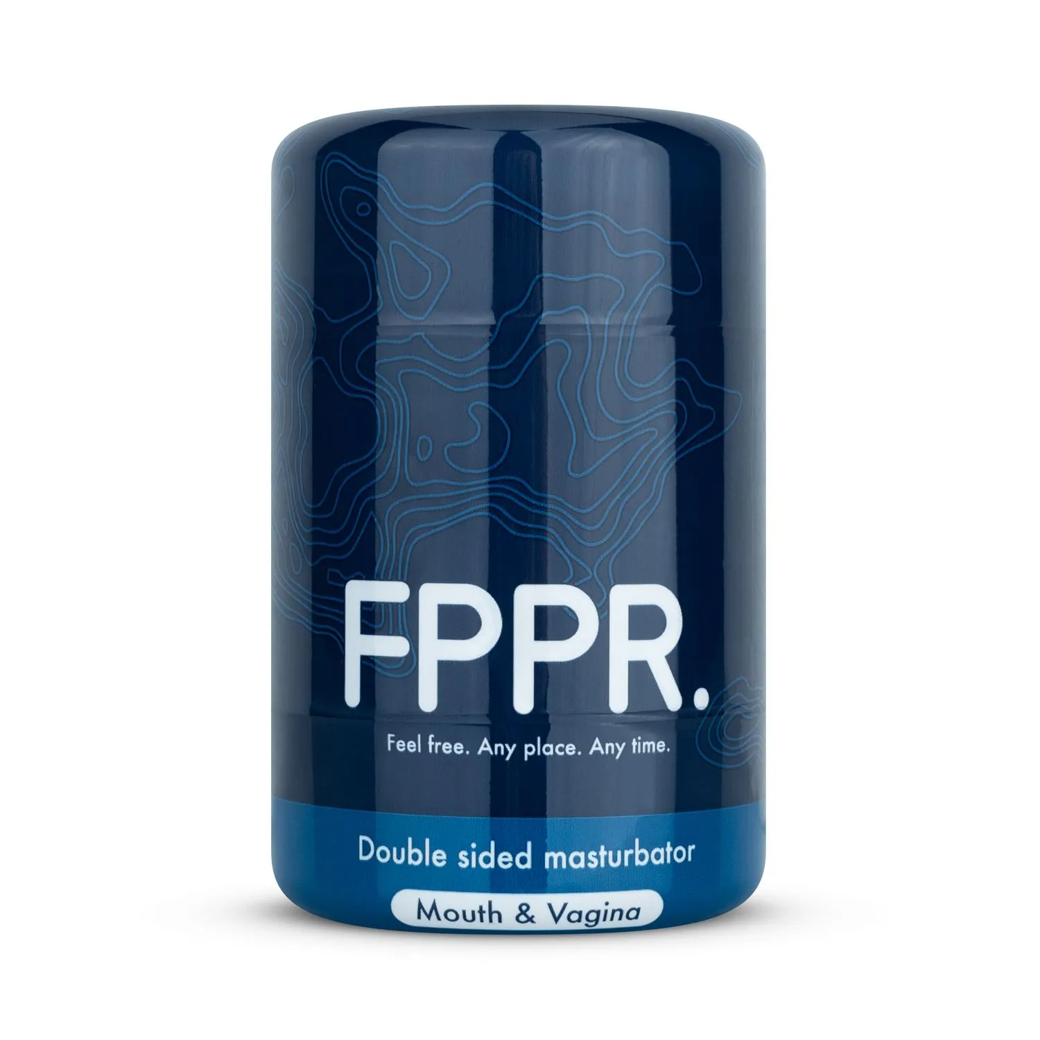 FPPR. - Double-Sided Masturbator Vagina Mouth Transparant (1 stuk) - image 3