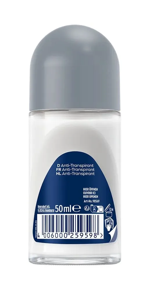 Nivea Men Derma Control Clinical 100h Ultra Comfort Anti-transpirant Roller (50 ml)