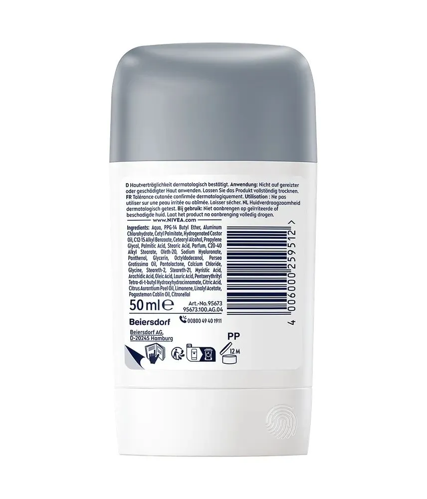 Nivea Men Derma Control Clinical 100h Ultra Comfort Anti-transpirant Stick (50 ml)