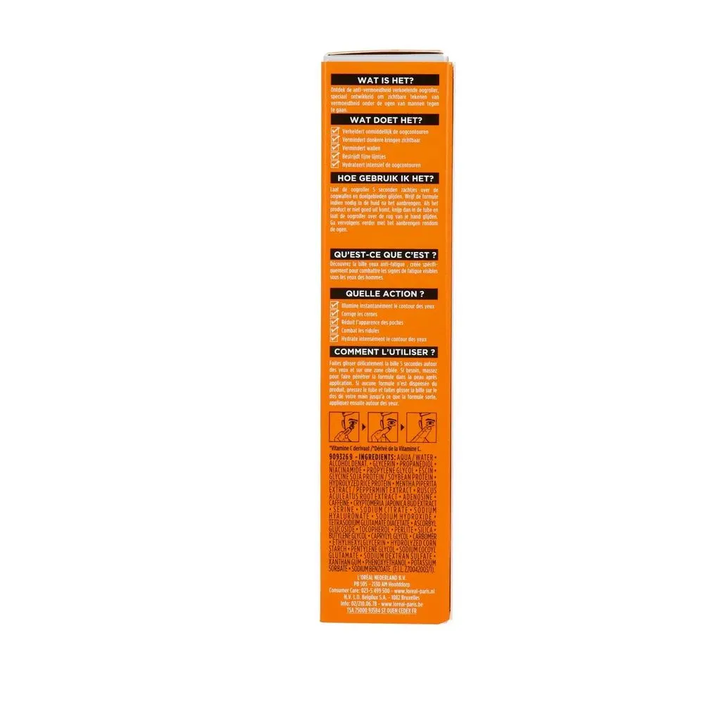 L'oréal Paris Men Expert Hydra Energetic Verkoelende Oogroller (10 ml) - image 3
