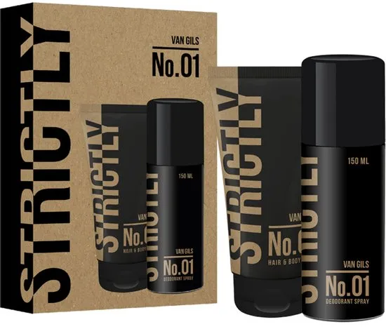 Van Gils Strictly For Men No.01 Verzorgingsset Heren (2 x 150 ml)