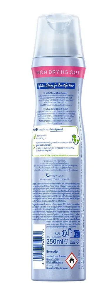 Nivea Diamond Gloss Styling Spray (250 ml)