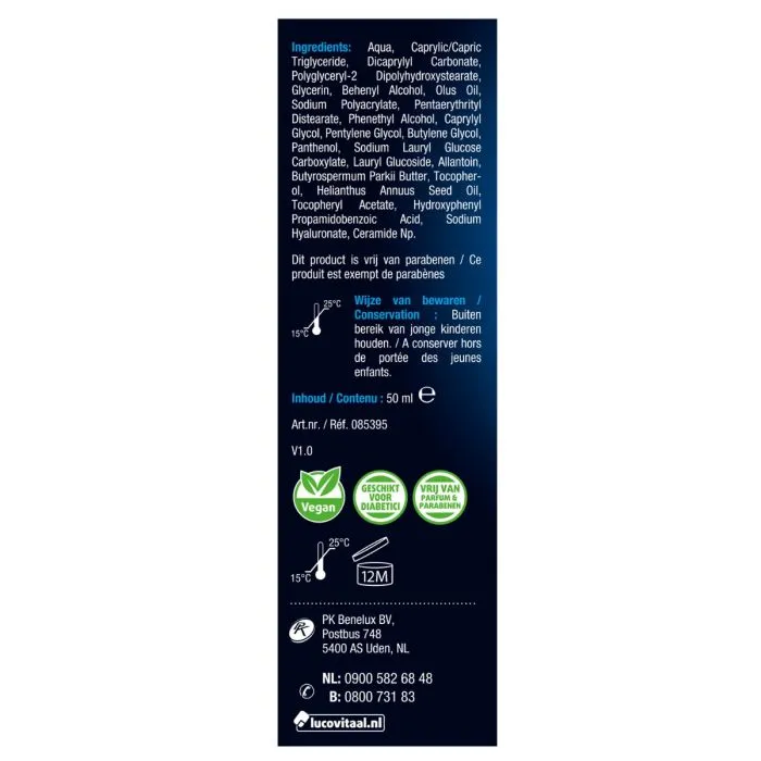 Lucovitaal Extreem Droge Geïrriteerde Huid Creme (50 ml)