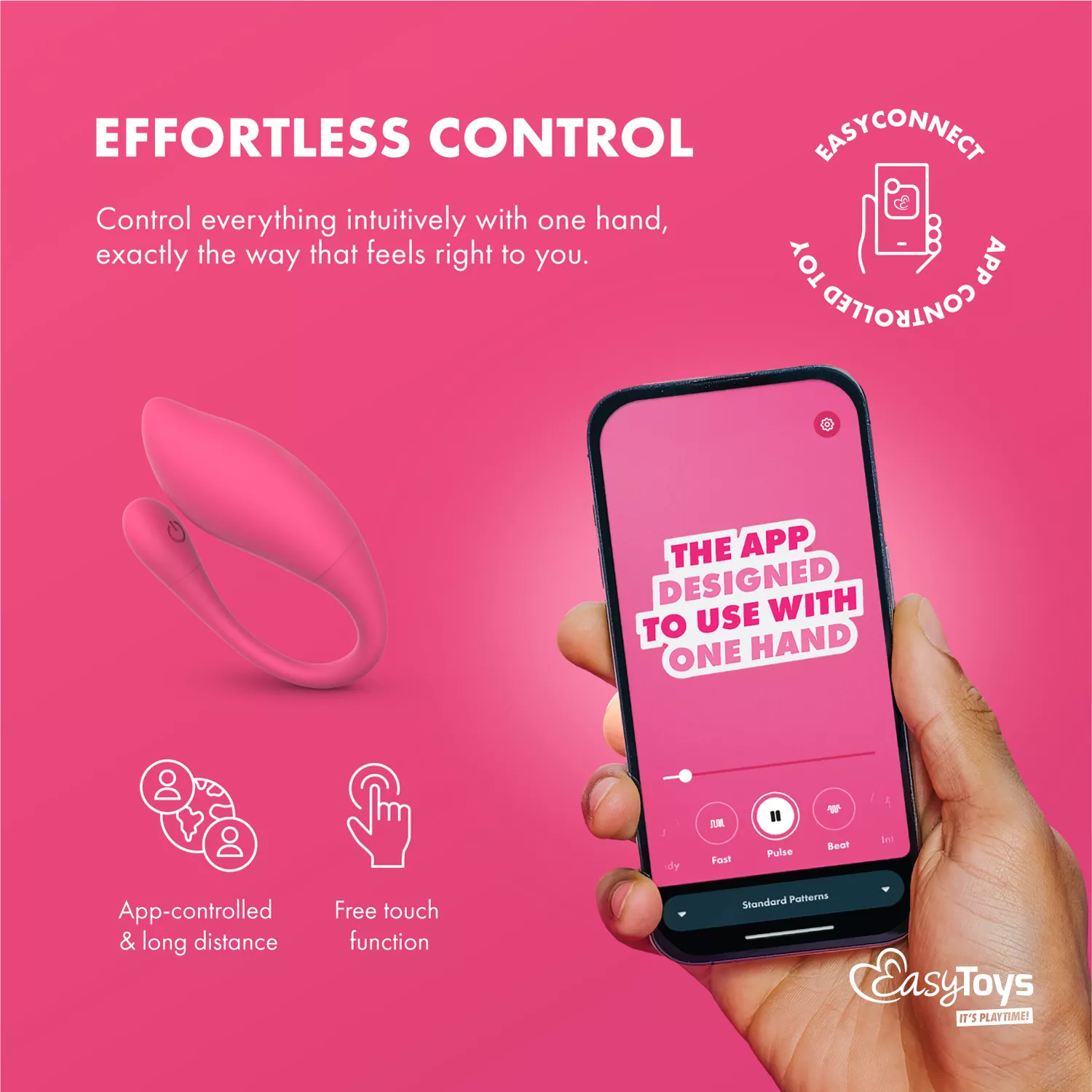 Easytoys Aria Vibrerend Eitje App Gestuurd (1 stuk)