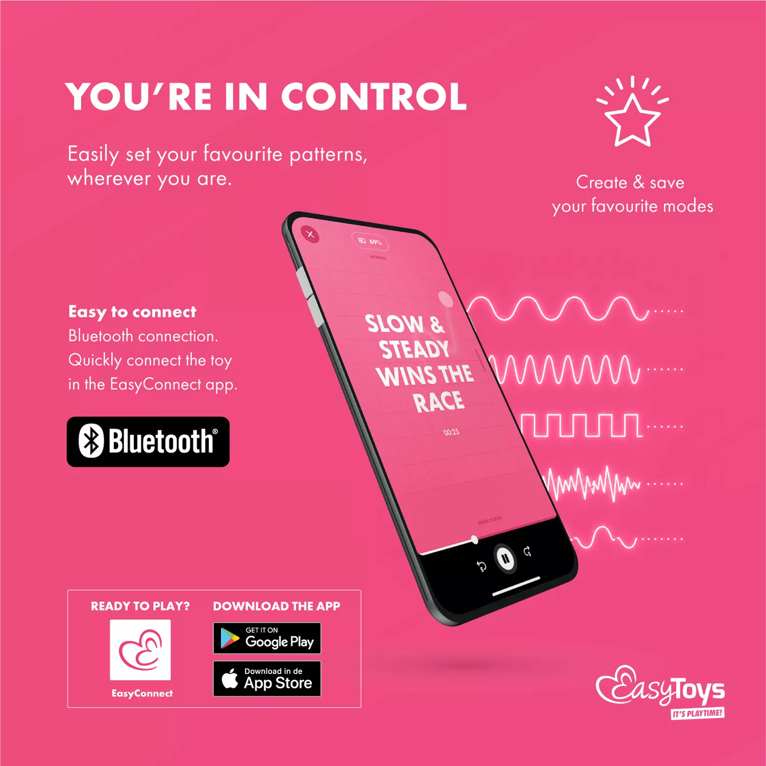 Easytoys Aria Vibrerend Eitje App Gestuurd (1 stuk) - image 2