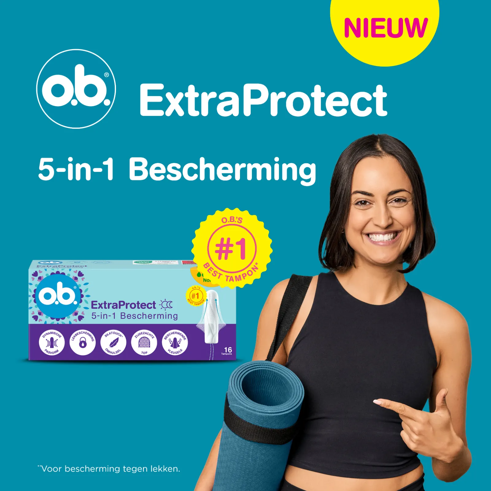 Ob Tampons ExtraProtect Normaal (16 stuks)