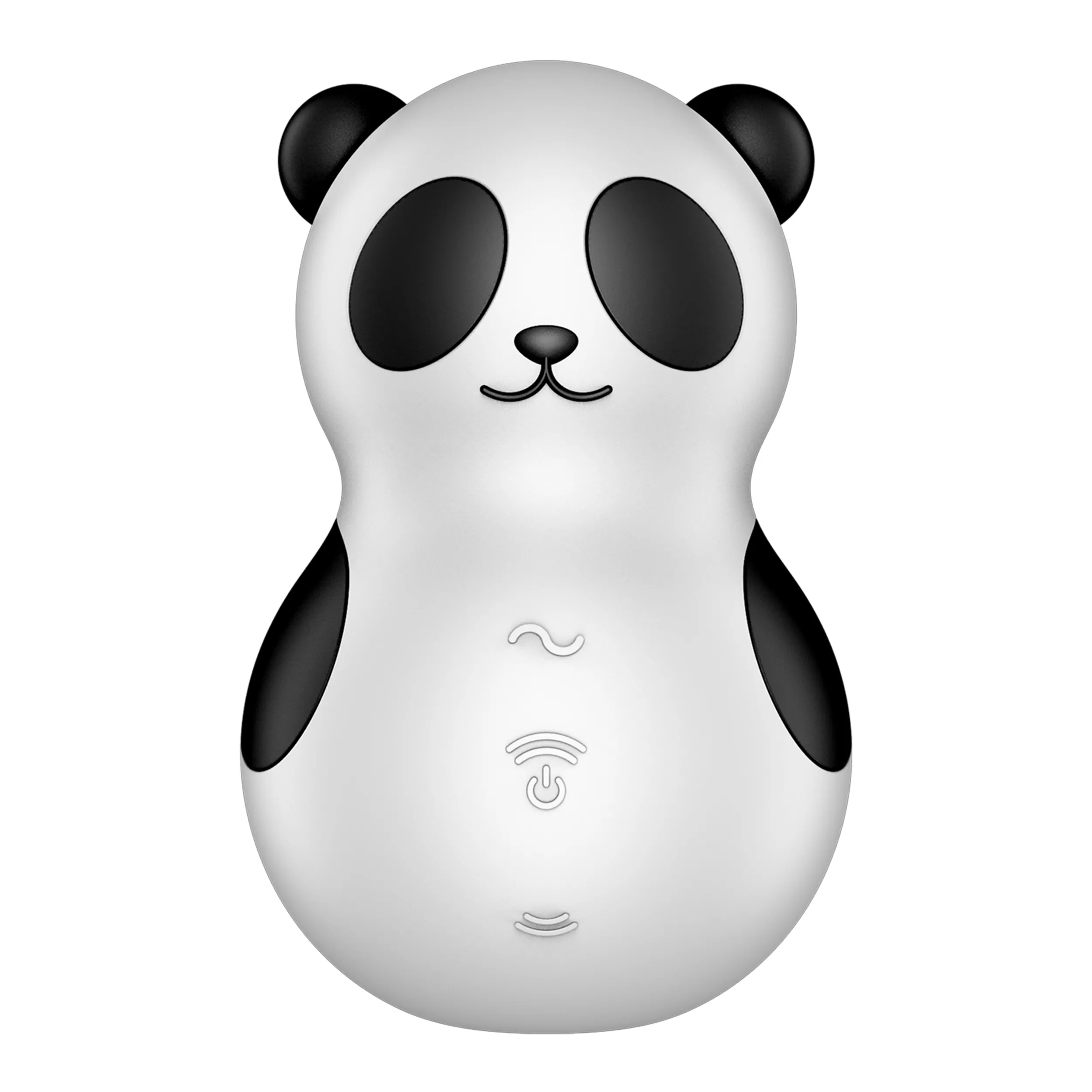 Satisfyer Pocket Panda Zwart Wit (1 stuk)