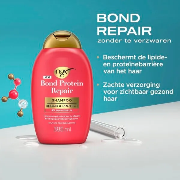OGX Shampoo Bond Protein Repair (385 ml) - image 4