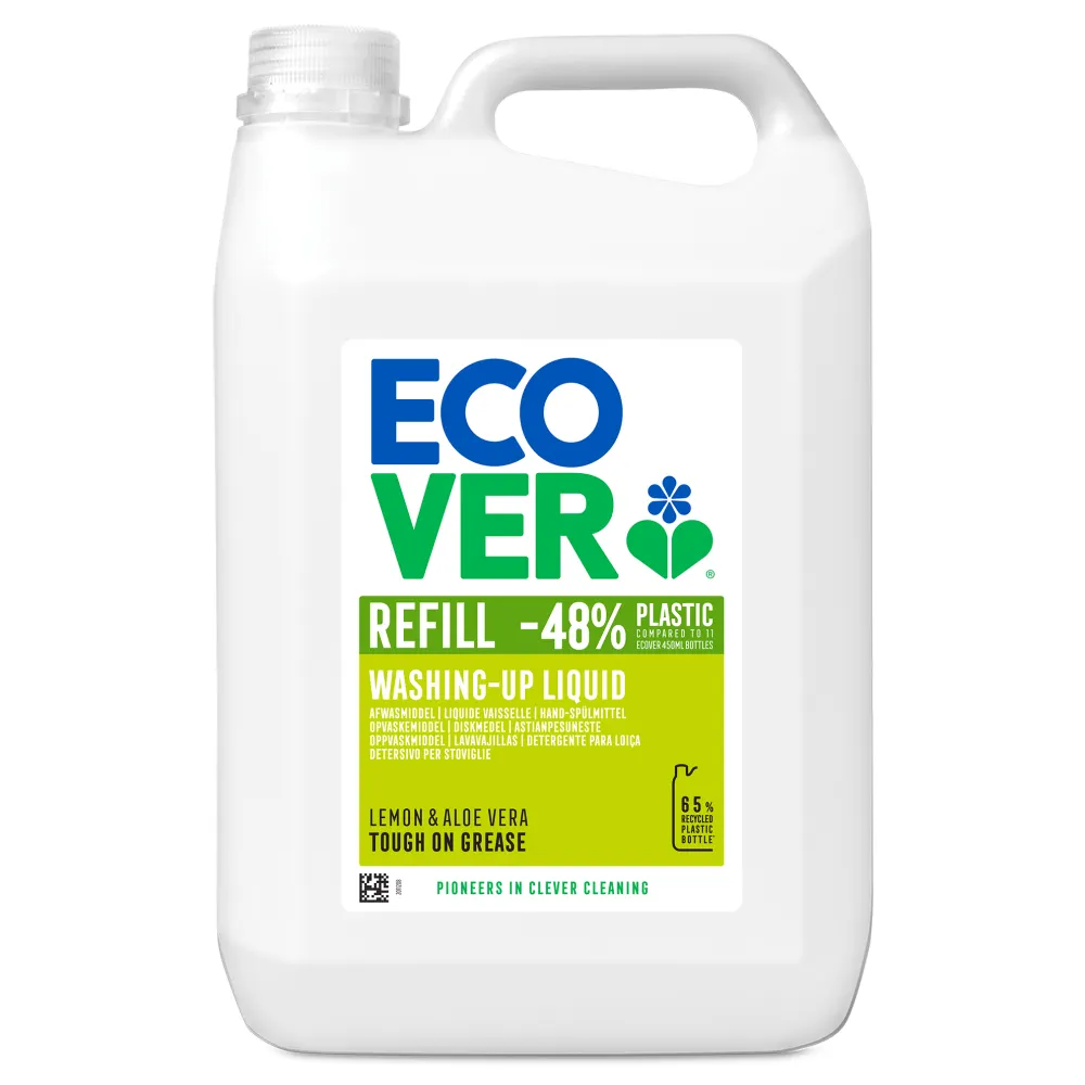 Ecover Afwasmiddel Citroen Aloevera Navulling (5000 ml)
