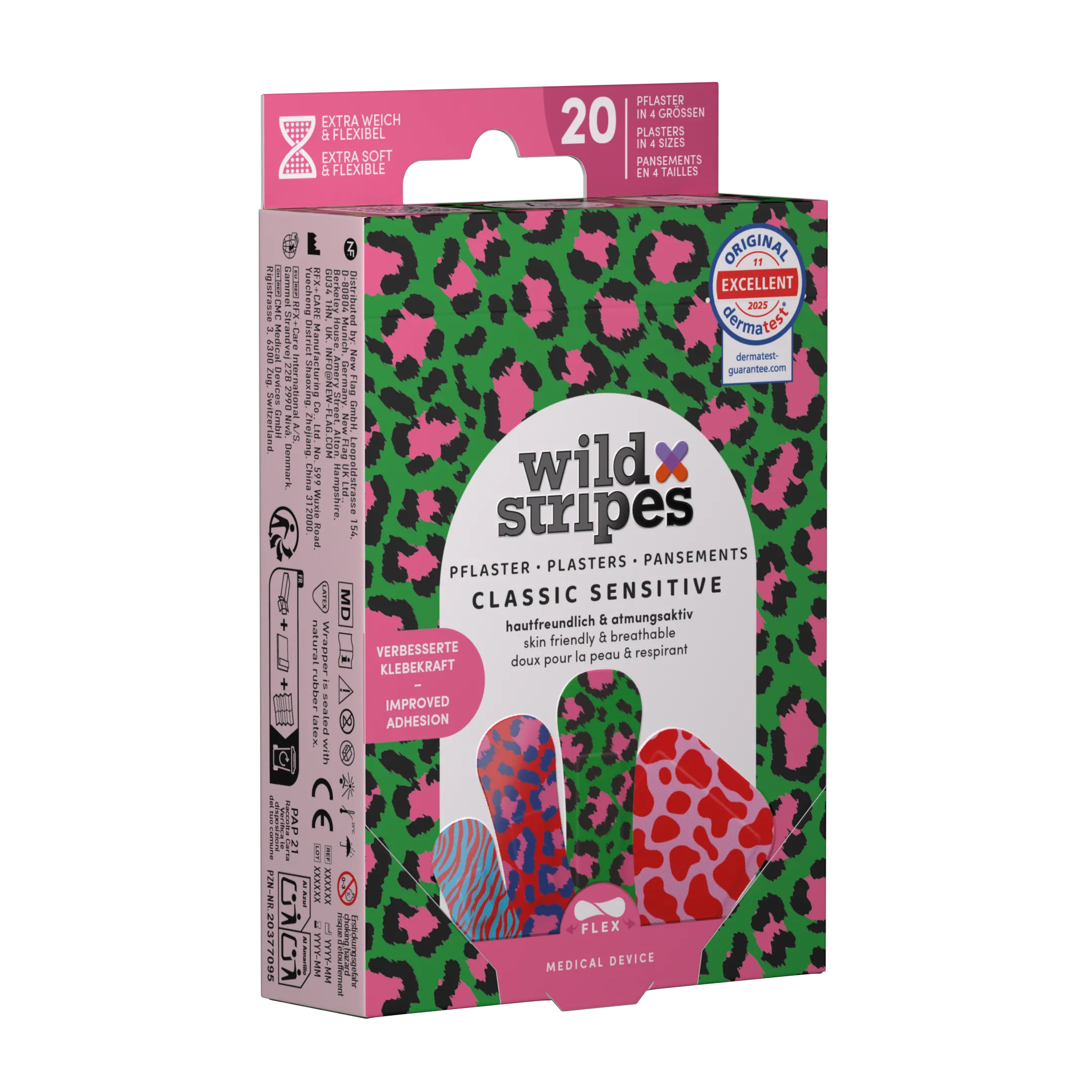 Wild Stripes Classic Sensitive Animal Color (20 stuks)