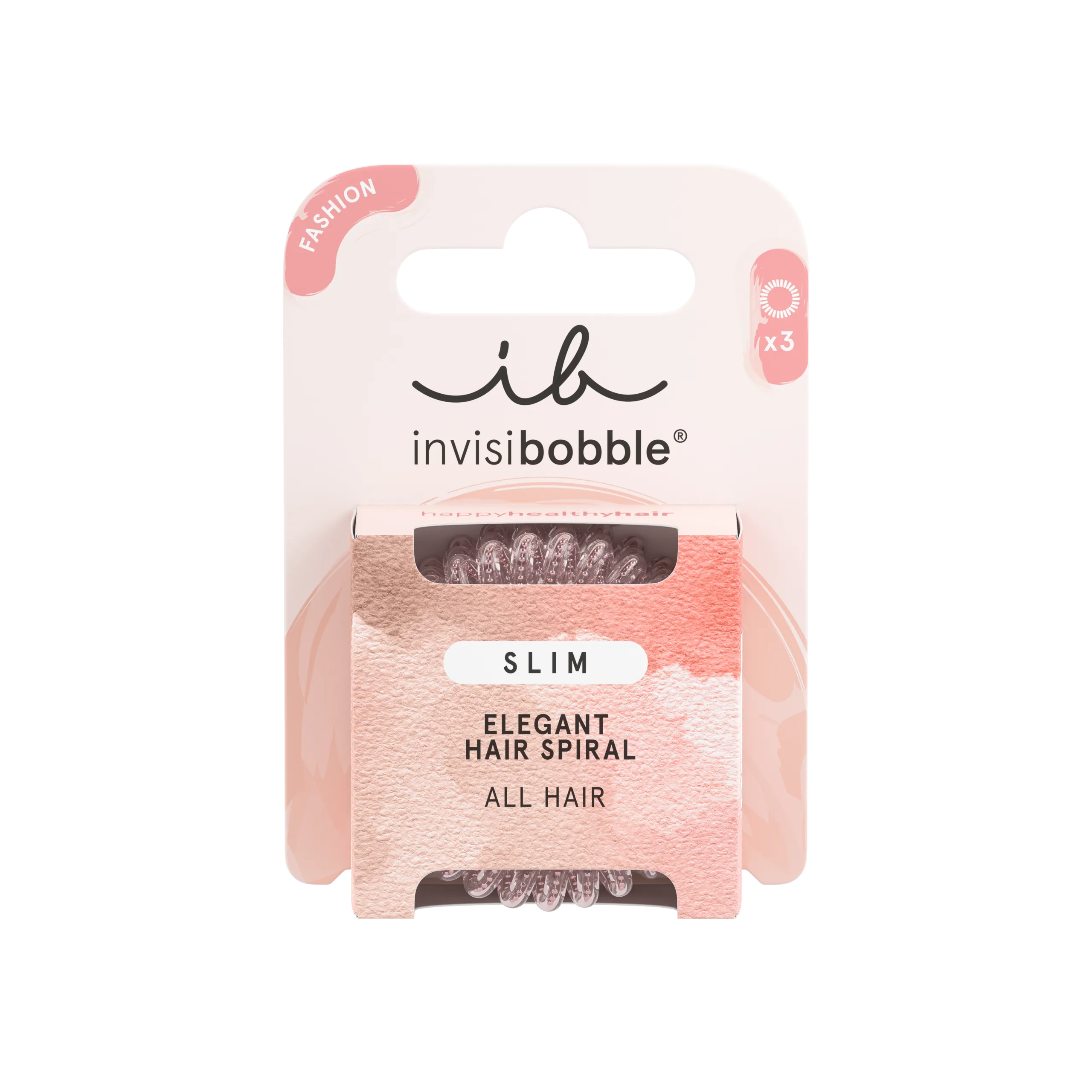 Invisibobble Slim Pink Monocle (3 stuks)