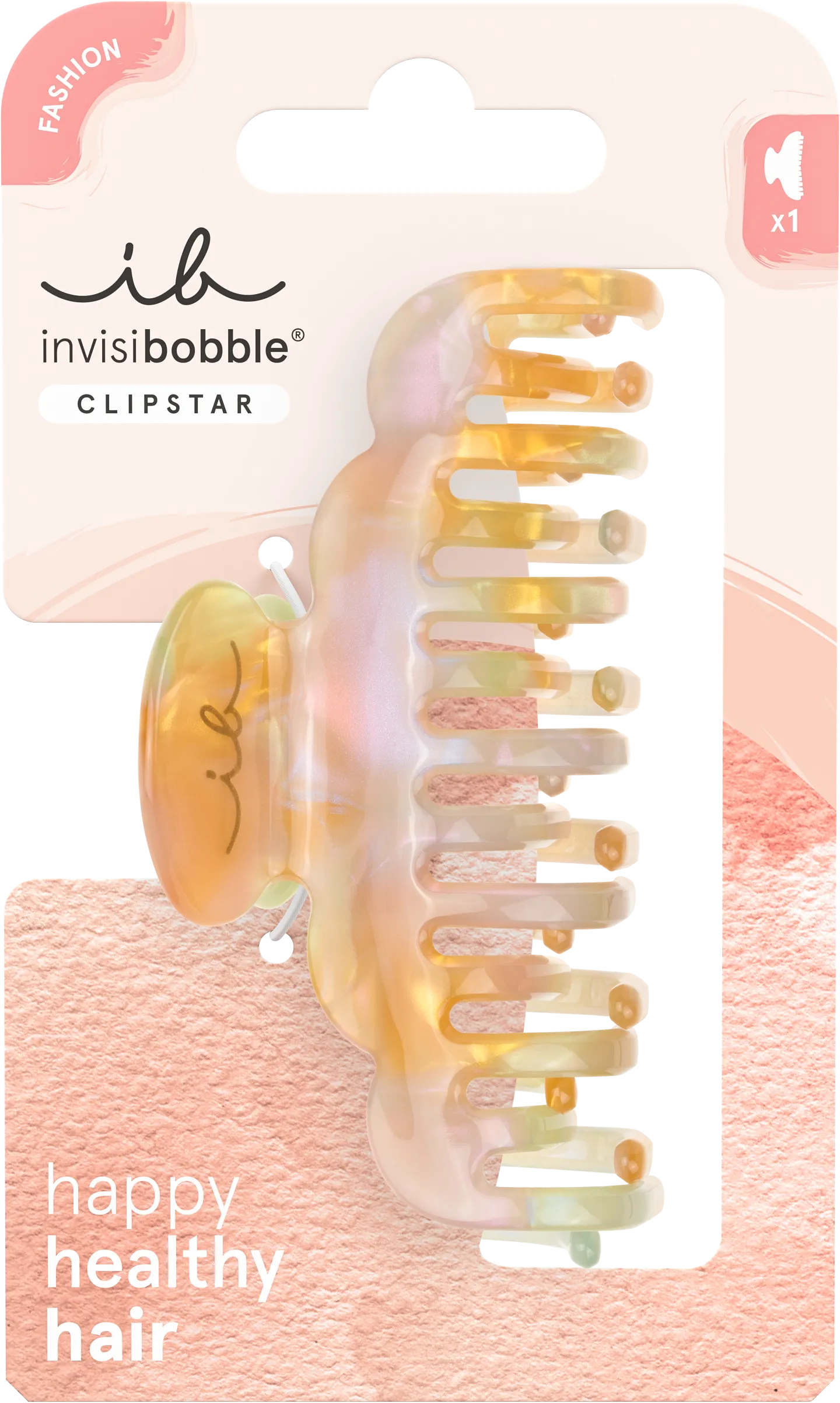 Invisibobble Clipstar M Pastel Prism (1 stuk)