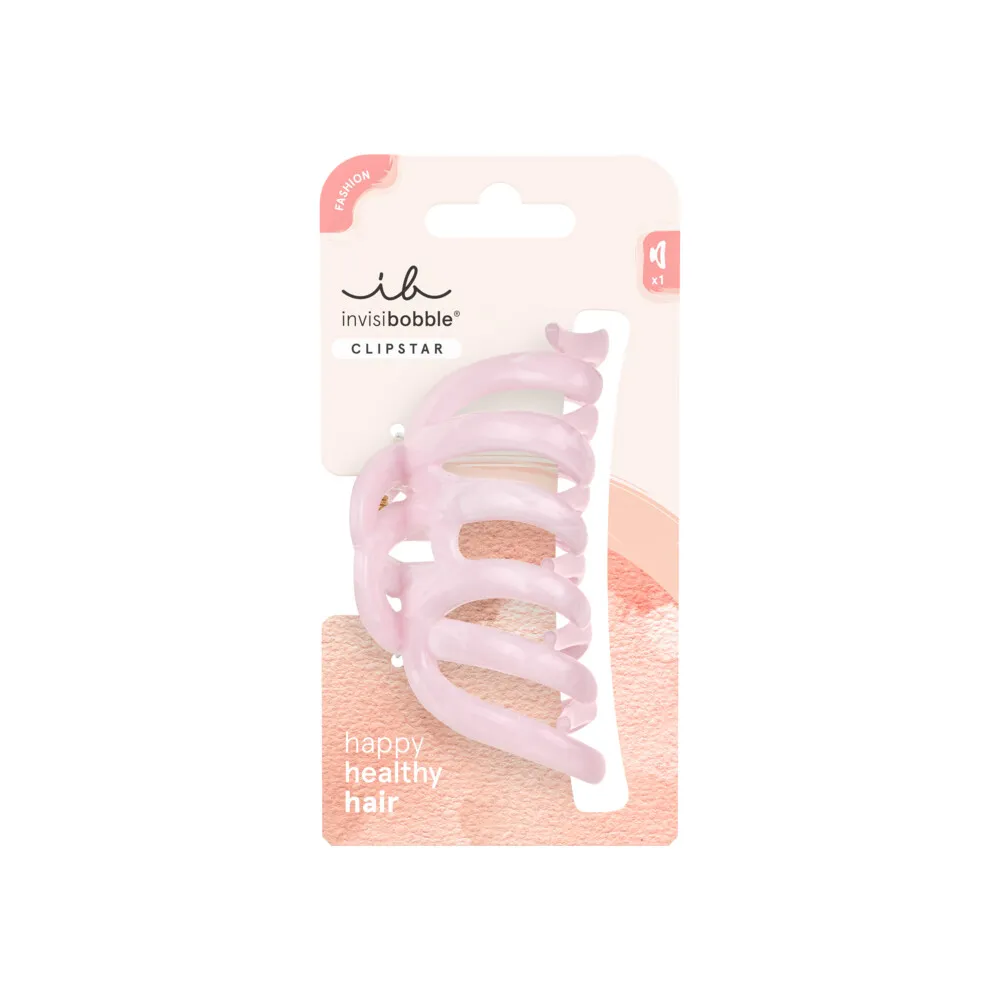 Invisibobble Clipstar XL Rose Glimmer (1 stuk)