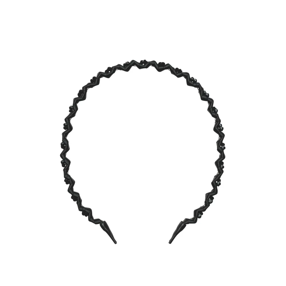 Invisibobble Hairhalo Black Sparkle (1 stuk)