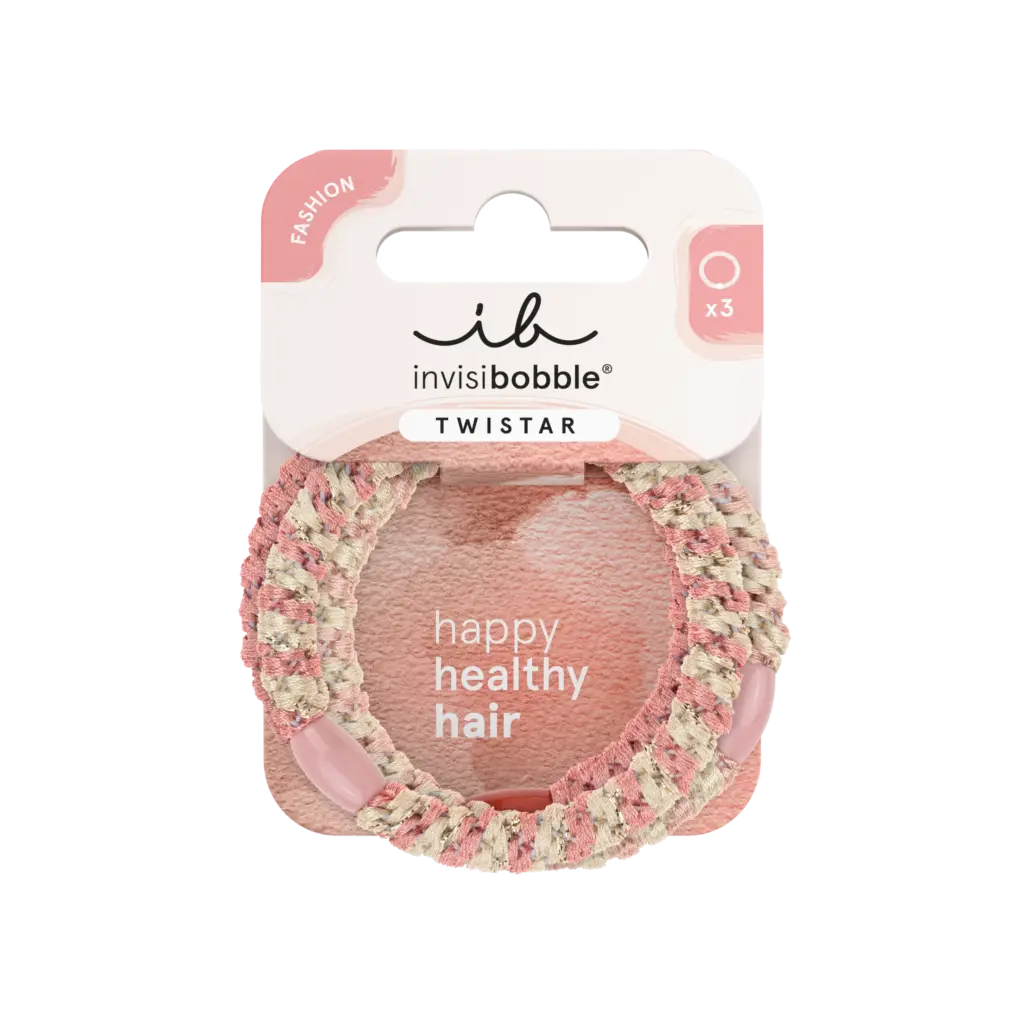 Invisibobble Twistar Blush Braids (3 stuks)