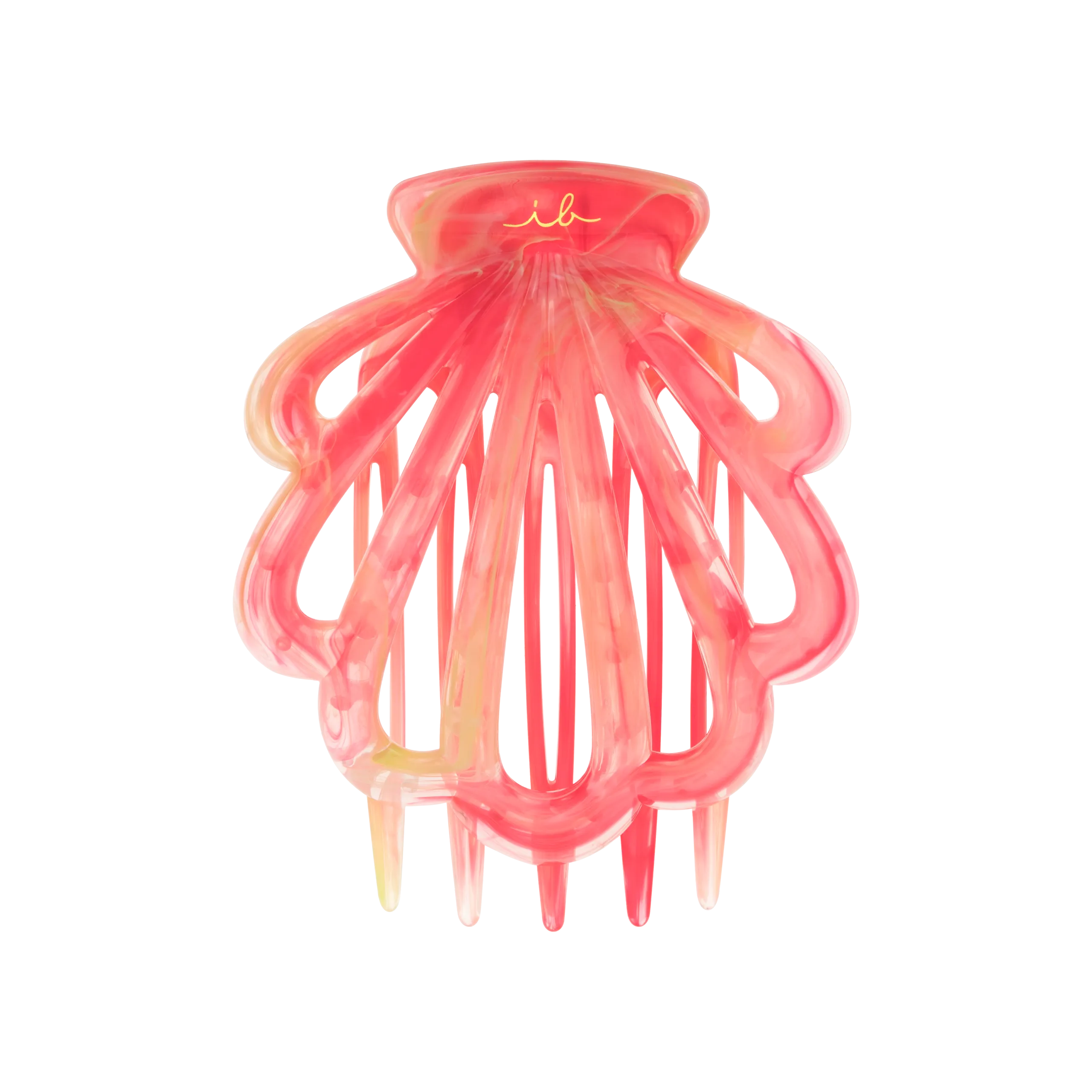 Invisibobble Clipstar Active Coral Hug M (1 stuk)