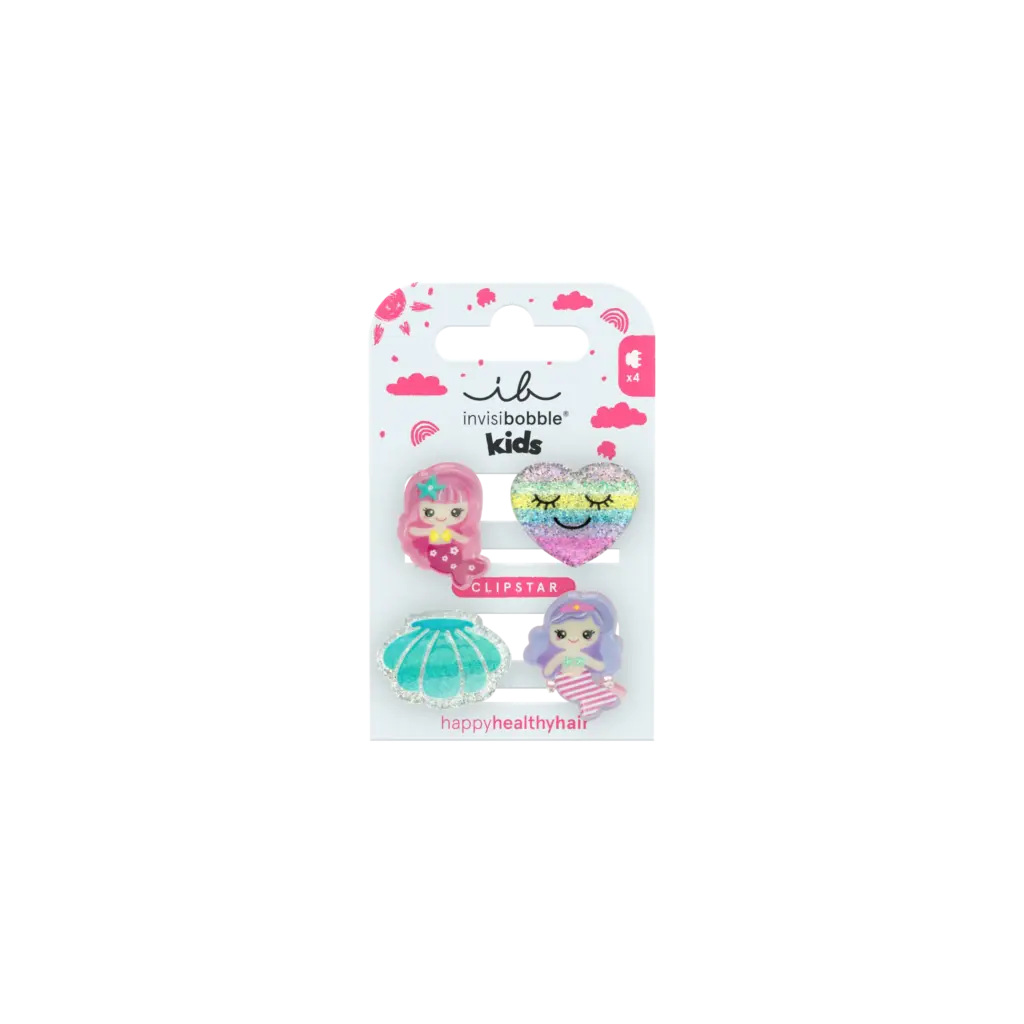 Invisibobble Clipstar Kids Mermaid Dreams (4 stuks)