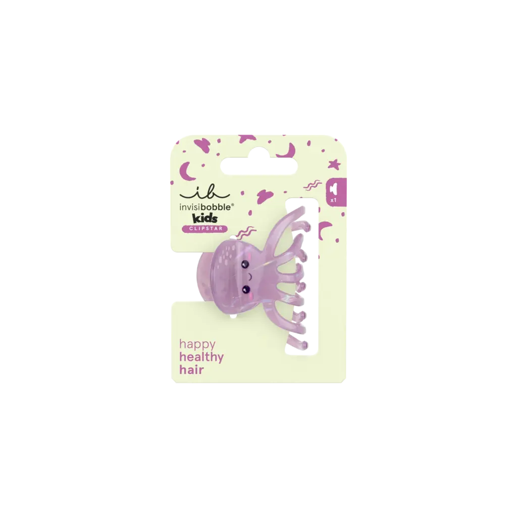 Invisibobble Clipstar Kids Octopus Splash (1 stuk)
