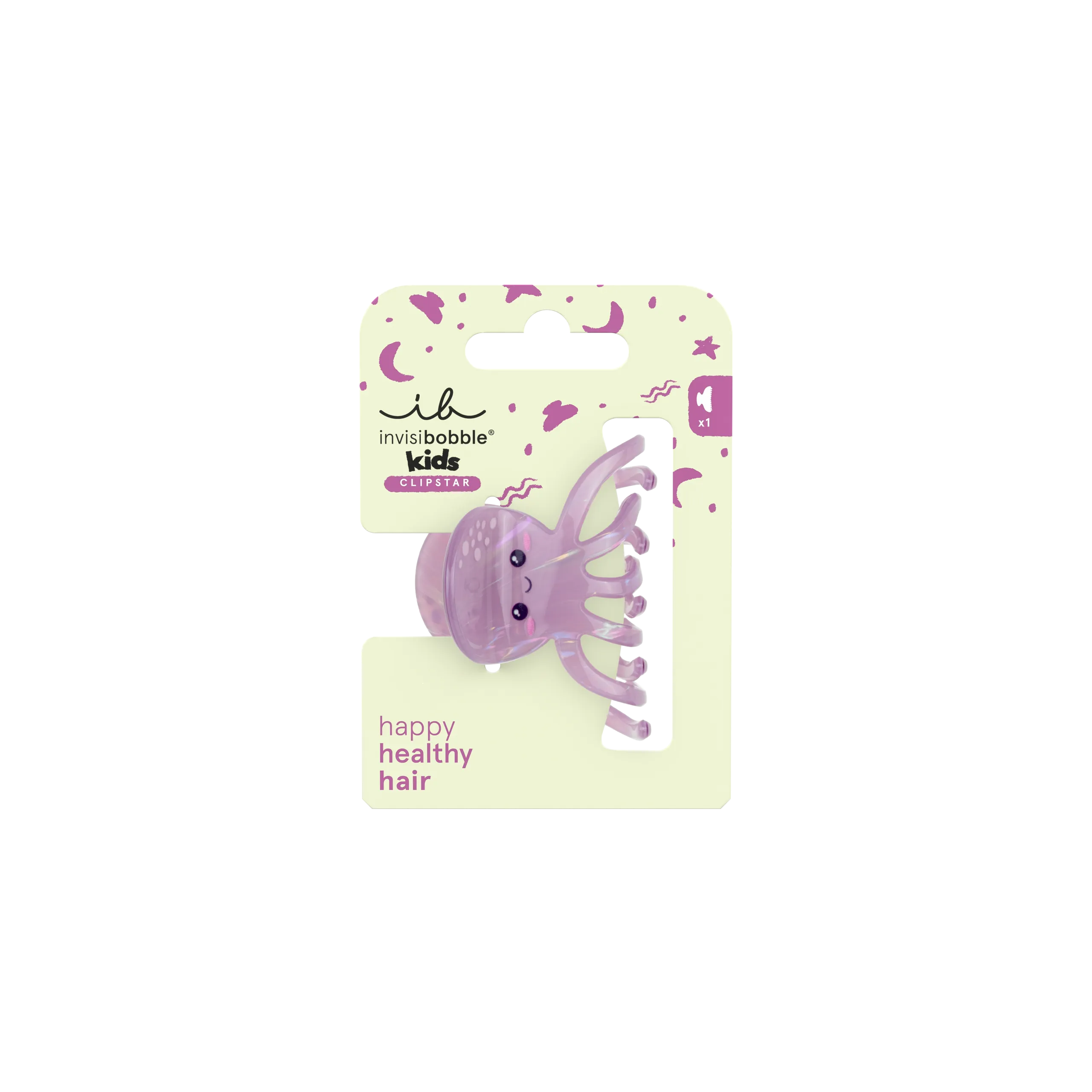 Invisibobble Clipstar Kids Octopus Splash (1 stuk)