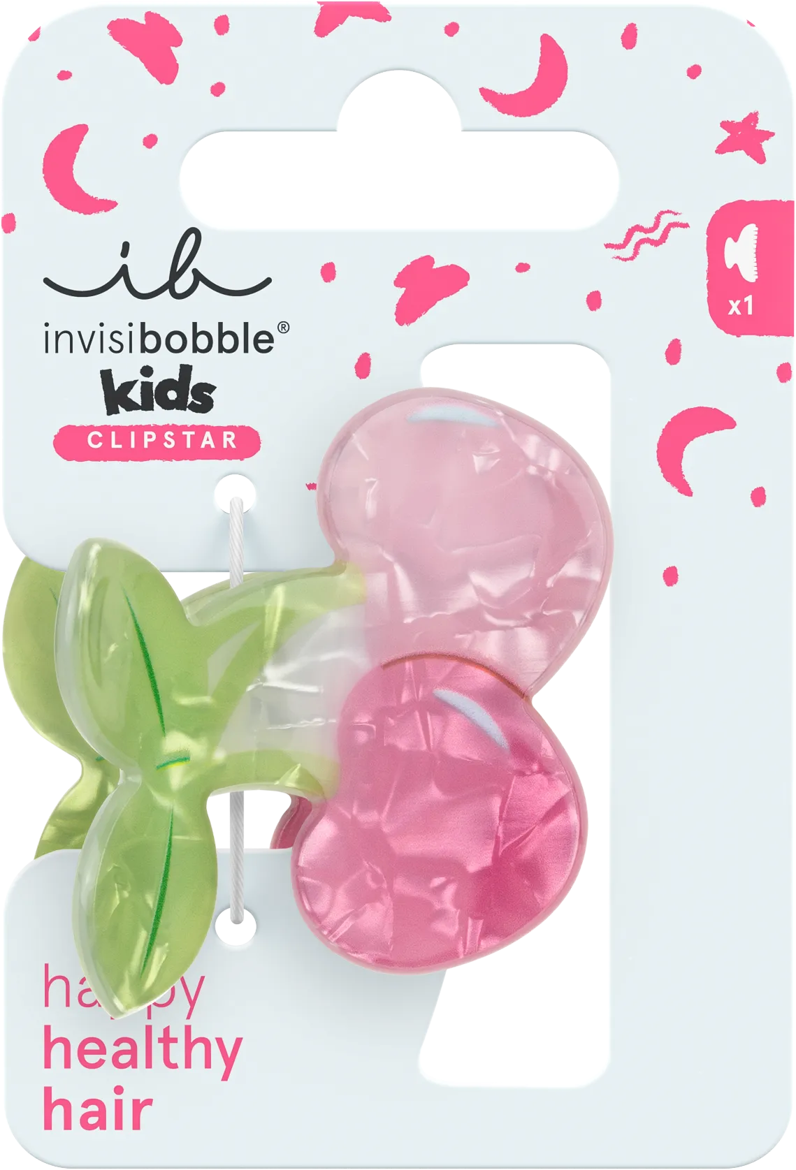 Invisibobble Clipstar Kids Cherrylicious (1 stuk)
