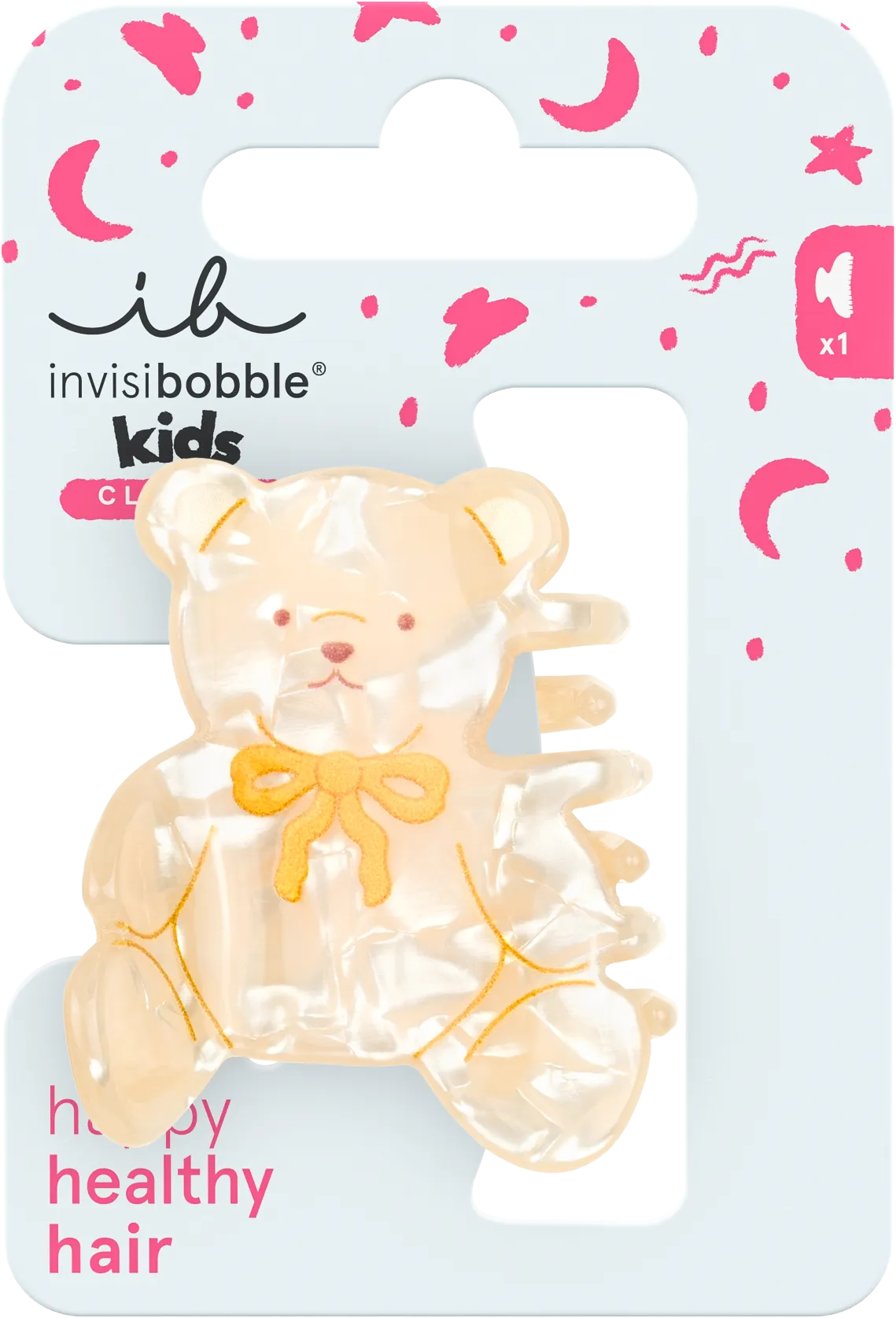 Invisibobble Clipstar Kids Teddy Tails (1 stuk)