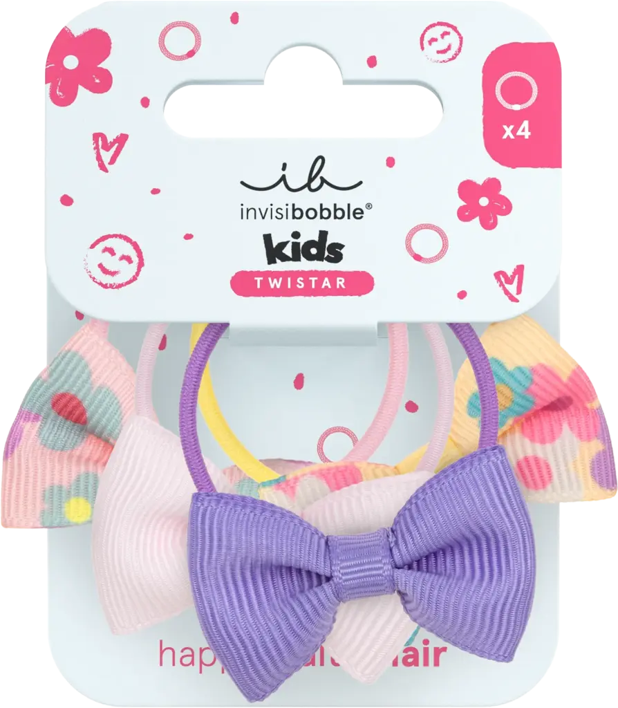 Invisibobble Beauties Kids Bow Wow (4 stuks)