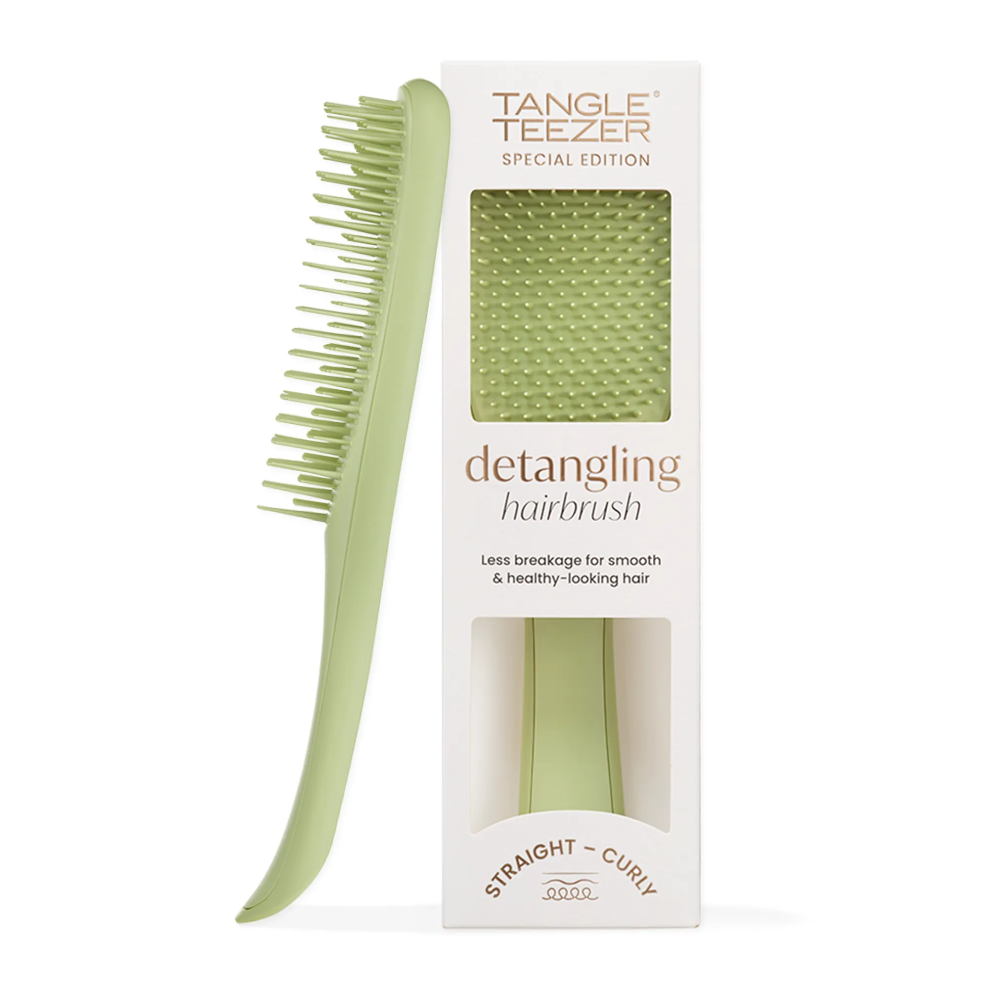Tangle Teezer Ultimate Detangler Matte Olive Green (1 stuk)