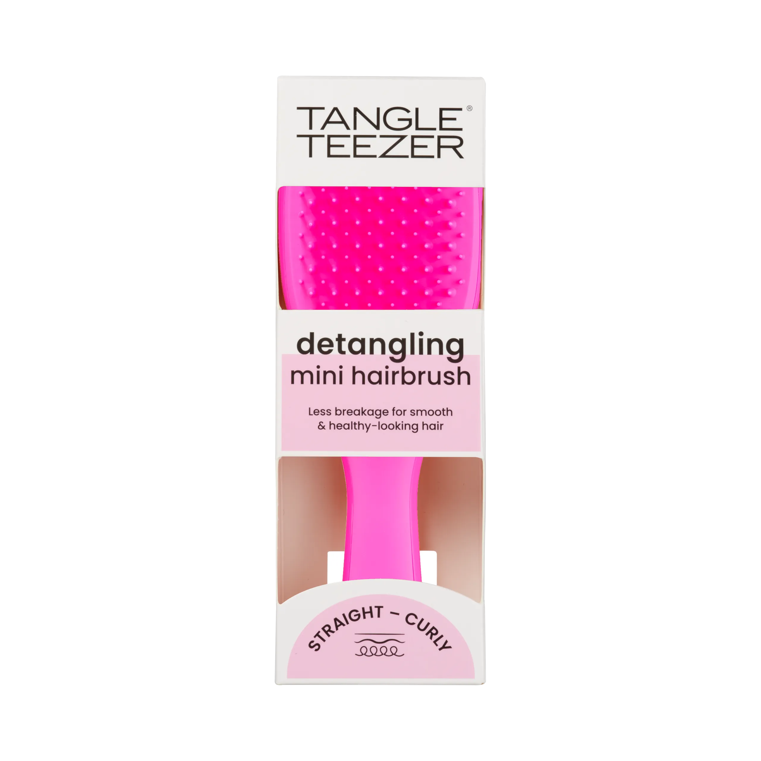 Tangle Teezer Ultimate Detangler Mini Runway Pink (1 stuk)