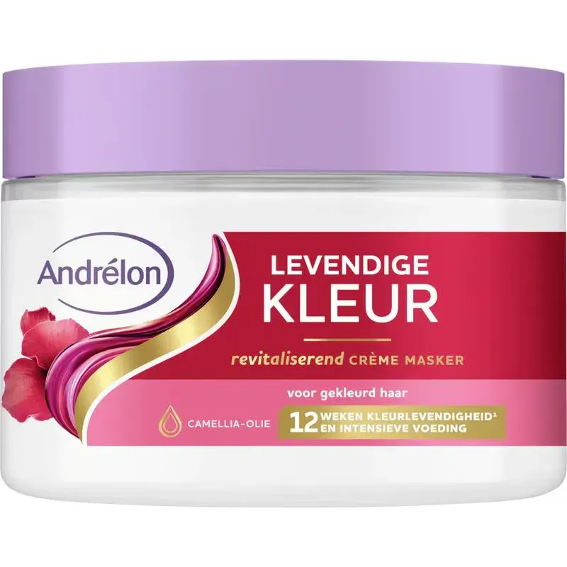 Andrelon Haarmasker - Levendige Kleur (300 ml)