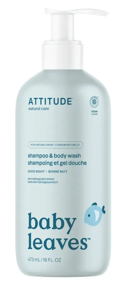 Attitude Baby Leaves Shampoo & Body Wash Goodnight (473 ml)