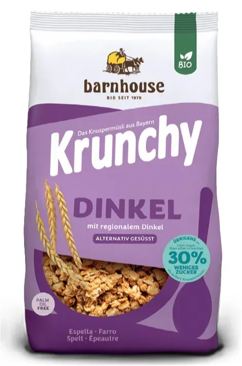 Barnhouse Krunchy Spelt Muesli (600 gr)
