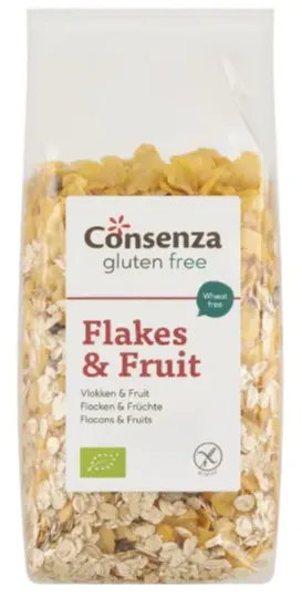 Consenza Glutenvrij Flakes & Fruit (400 gr)