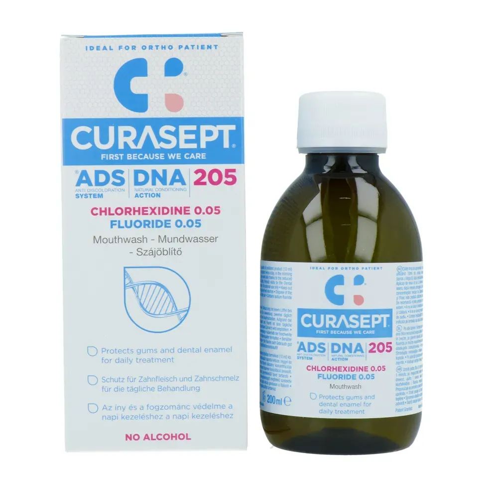 Curasept Mondwater ADS DNA 0.05% CHX Plus 0.05% Fluoride (200 ml)