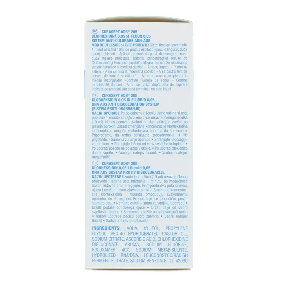 Curasept Mondwater ADS DNA 0.05% CHX Plus 0.05% Fluoride (200 ml) - image 2