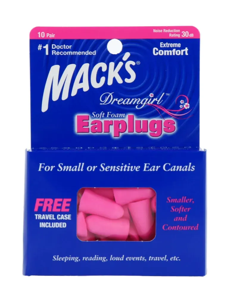 Macks Soft Foam Earplugs Dreamgirl 10pr (10PR)